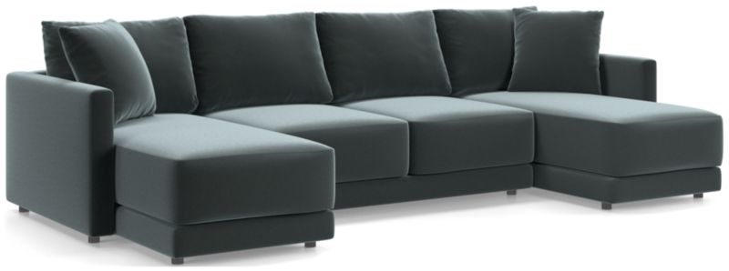 Gather Deep 3-Piece Double Chaise Sectional Sofa - image 0 of 13