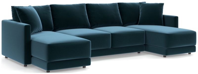 Gather Deep 3-Piece Double Chaise Sectional Sofa - image 0 of 13