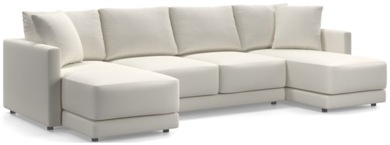 Gather Deep 3-Piece Double Chaise Sectional Sofa - image 0 of 13