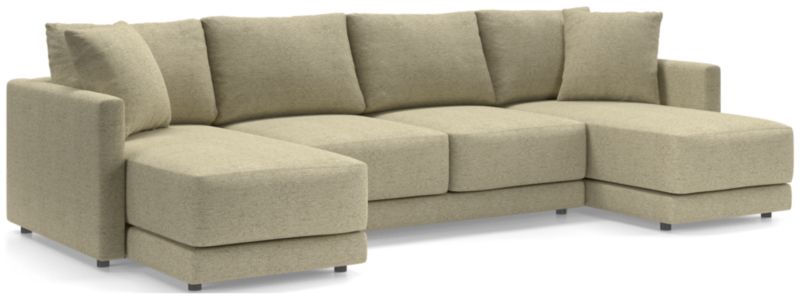 Gather Deep 3-Piece Double Chaise Sectional Sofa - image 0 of 13