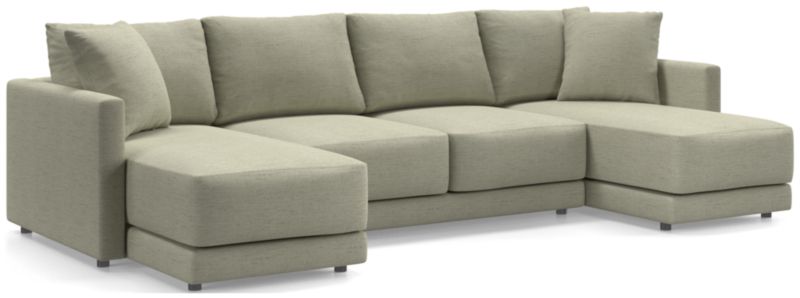 Gather Deep 3-Piece Double Chaise Sectional Sofa - image 0 of 14