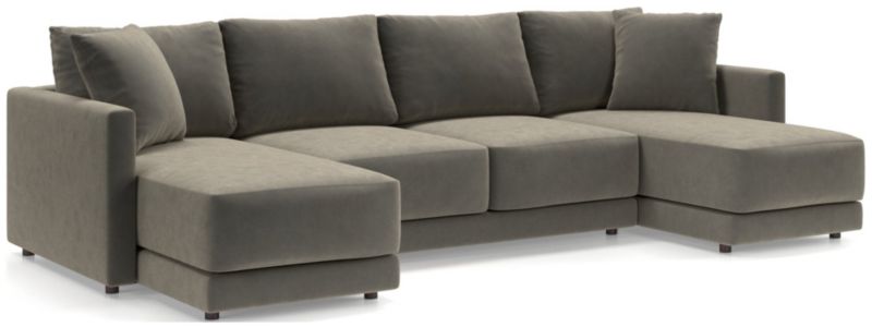 Gather Deep 3-Piece Double Chaise Sectional Sofa - image 0 of 14