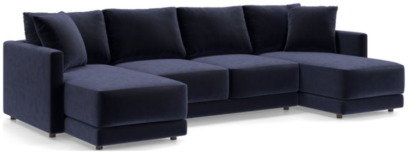 Gather Deep 3-Piece Double Chaise Sectional Sofa - image 0 of 13