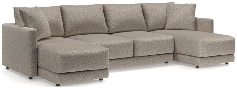 Gather Deep 3-Piece Double Chaise Sectional Sofa - image 0 of 13