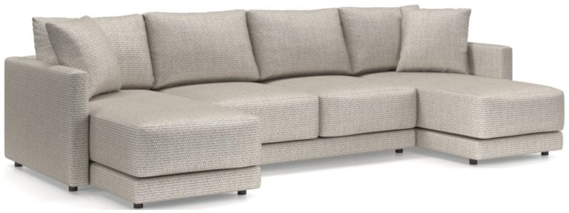 Gather Deep 3-Piece Double Chaise Sectional Sofa - image 0 of 13