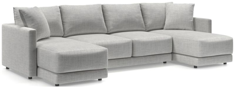 Gather Deep 3-Piece Double Chaise Sectional Sofa - image 0 of 13