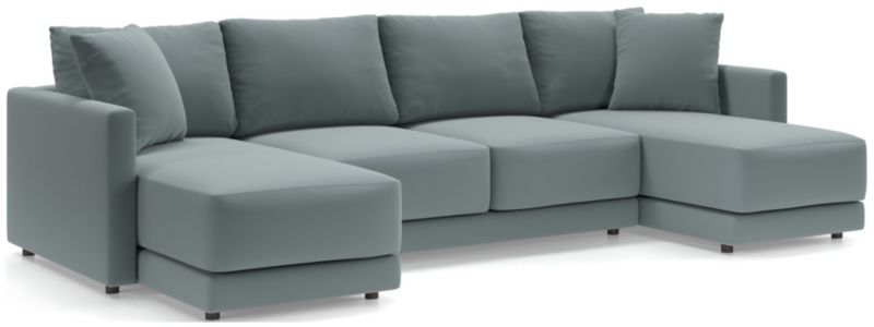 Gather Deep 3-Piece Double Chaise Sectional Sofa - image 0 of 13