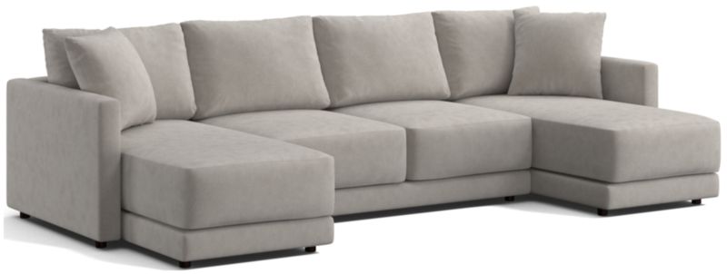 Gather Deep 3-Piece Double Chaise Sectional Sofa - image 0 of 13