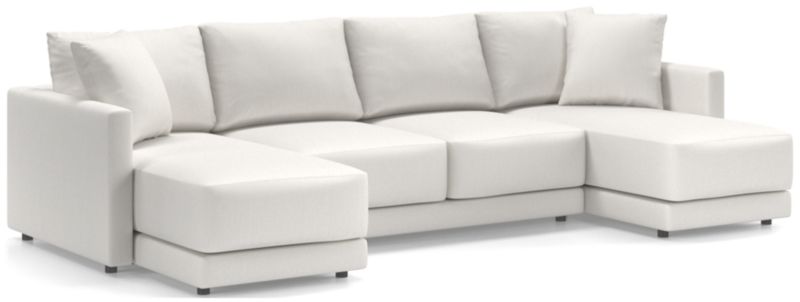 Gather Deep 3-Piece Double Chaise Sectional Sofa - image 0 of 13