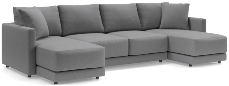 Gather Deep 3-Piece Double Chaise Sectional Sofa - image 0 of 13