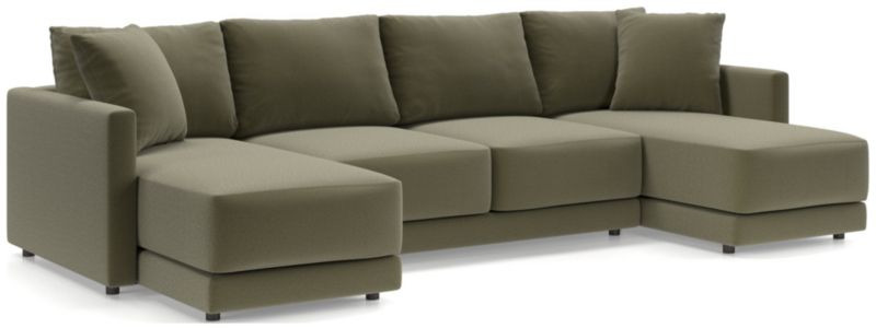 Gather Deep 3-Piece Double Chaise Sectional Sofa - image 0 of 13