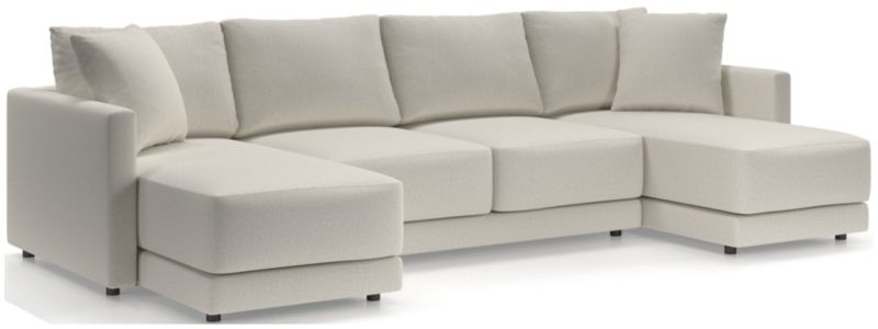 Gather Deep 3-Piece Double Chaise Sectional Sofa - image 0 of 13