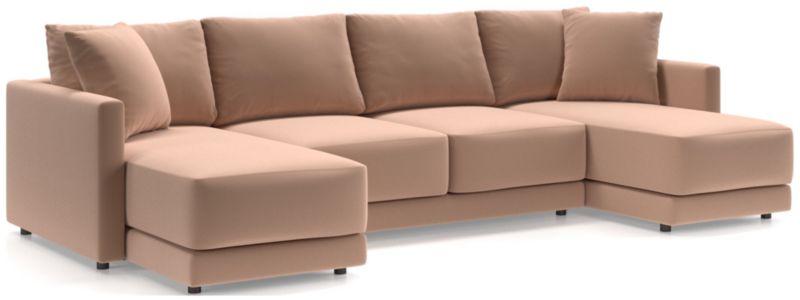 Gather Deep 3-Piece Double Chaise Sectional Sofa - image 0 of 14