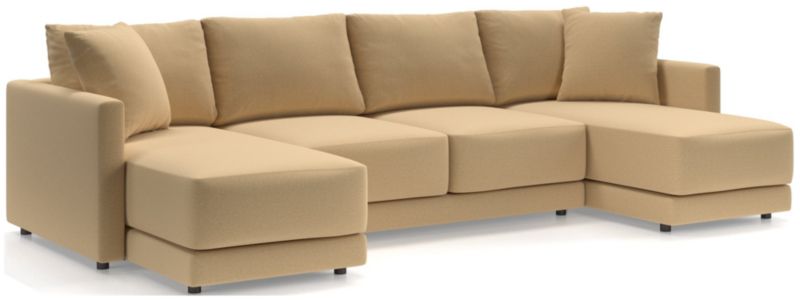 Gather Deep 3-Piece Double Chaise Sectional Sofa - image 0 of 14