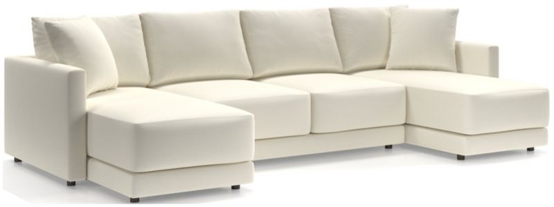 Gather Deep 3-Piece Double Chaise Sectional Sofa - image 0 of 13