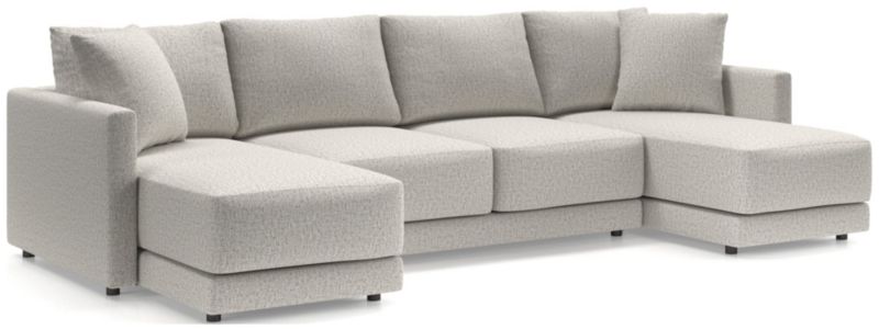 Gather Deep 3-Piece Double Chaise Sectional Sofa - image 0 of 13