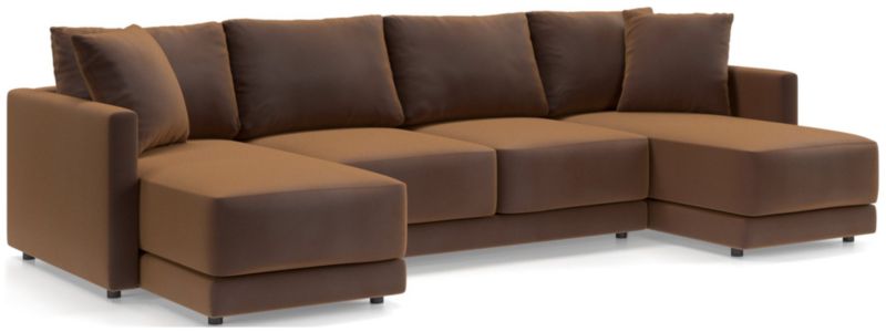 Gather Deep 3-Piece Double Chaise Sectional Sofa - image 0 of 14