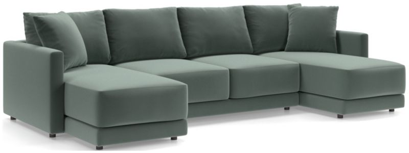 Gather Deep 3-Piece Double Chaise Sectional Sofa - image 0 of 13