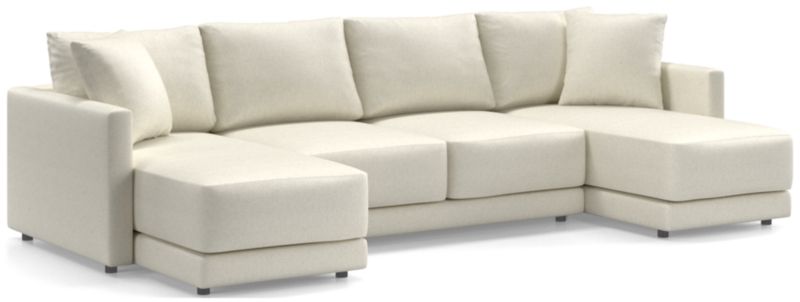 Gather Deep 3-Piece Double Chaise Sectional Sofa - image 0 of 13