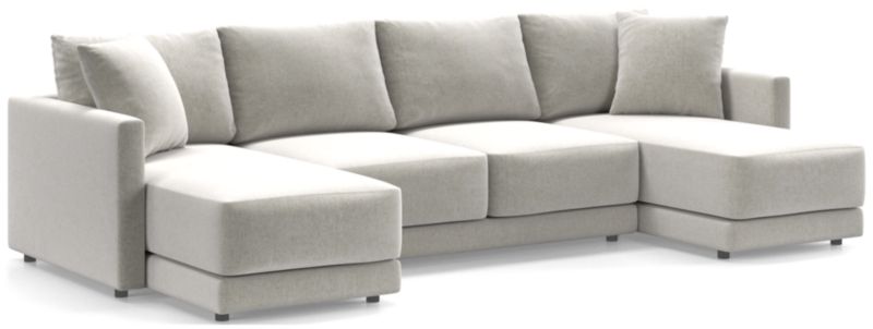 Gather Deep 3-Piece Double Chaise Sectional Sofa - image 0 of 14