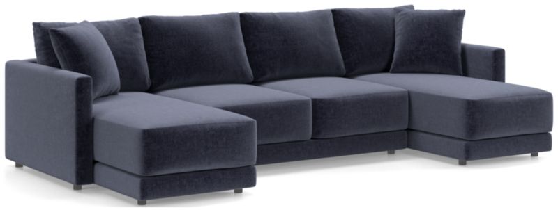 Gather Deep 3-Piece Double Chaise Sectional Sofa - image 0 of 13