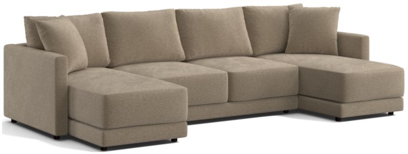 Gather Deep 3-Piece Double Chaise Sectional Sofa - image 0 of 14