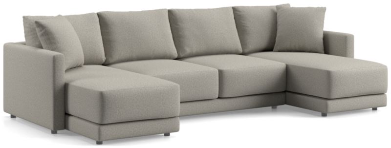 Gather Deep 3-Piece Double Chaise Sectional Sofa - image 0 of 14