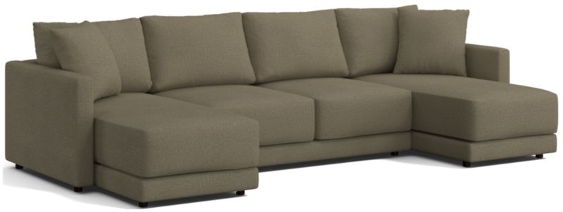 Gather Deep 3-Piece Double Chaise Sectional Sofa - image 0 of 14