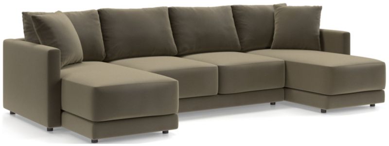 Gather Deep 3-Piece Double Chaise Sectional Sofa - image 0 of 13