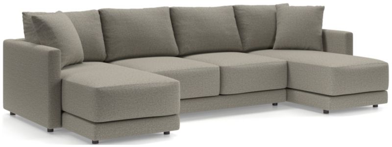 Gather Deep 3-Piece Double Chaise Sectional Sofa - image 0 of 13