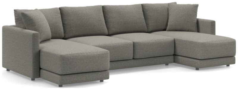 Gather Deep 3-Piece Double Chaise Sectional Sofa - image 0 of 13