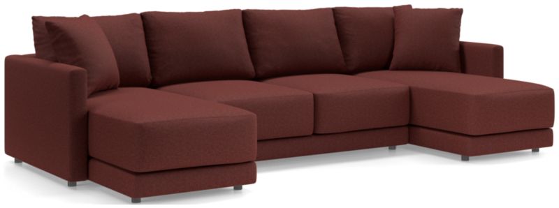 Gather Deep 3-Piece Double Chaise Sectional Sofa - image 0 of 13