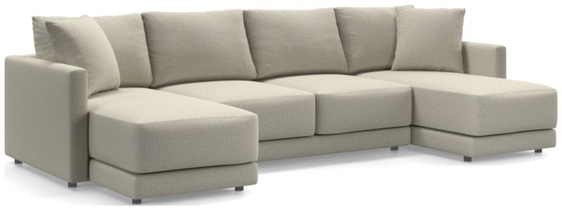 Gather Deep 3-Piece Double Chaise Sectional Sofa - image 0 of 13