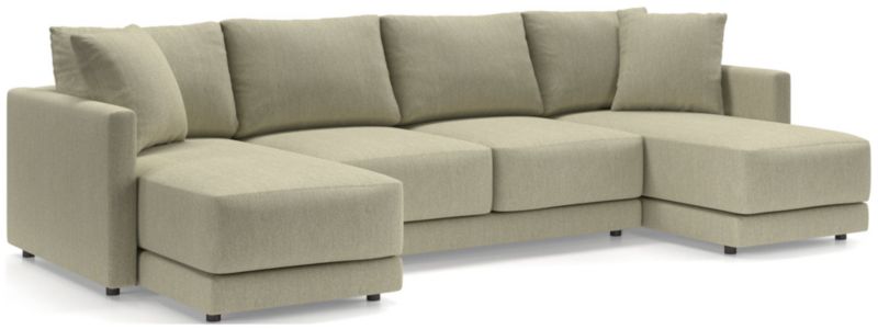 Gather Deep 3-Piece Double Chaise Sectional Sofa - image 0 of 13