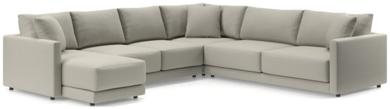 Gather Deep 4-Piece Sectional Sofa - image 0 of 13