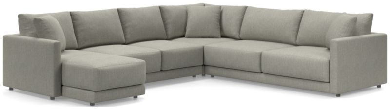 Gather Deep 4-Piece Sectional Sofa - image 0 of 13