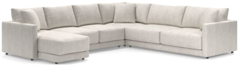 Gather Deep 4-Piece Sectional Sofa - image 0 of 13