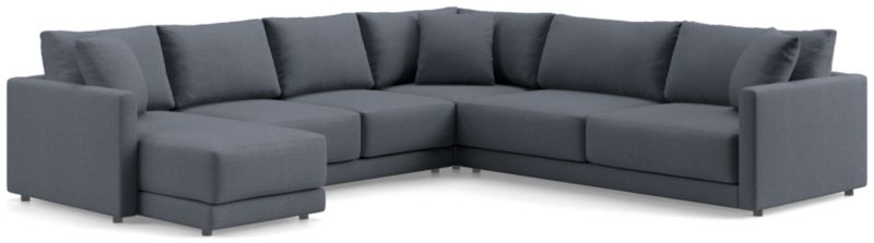 Gather Deep 4-Piece Sectional Sofa - image 0 of 13