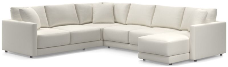 Gather Deep 3-Piece L-Shaped Sectional Sofa with Right-Arm Chaise - image 0 of 15