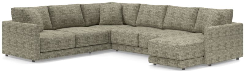 Gather Deep 3-Piece L-Shaped Sectional Sofa with Right-Arm Chaise - image 0 of 15