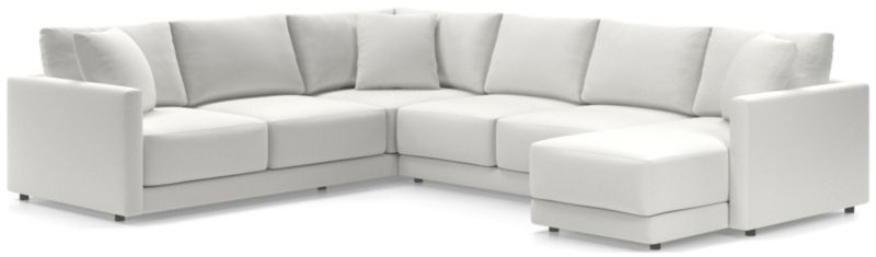 Gather Deep 3-Piece L-Shaped Sectional Sofa with Right-Arm Chaise - image 0 of 15