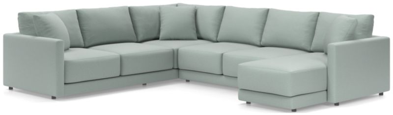 Gather Deep 3-Piece L-Shaped Sectional Sofa with Right-Arm Chaise - image 0 of 15