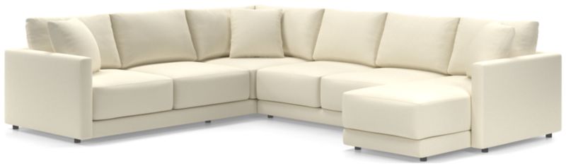 Gather Deep 3-Piece L-Shaped Sectional Sofa with Right-Arm Chaise - image 0 of 15