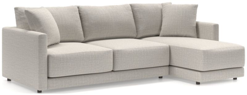 Gather Deep 2-Piece Apartment Sectional Sofa with Right-Arm Chaise - image 0 of 13