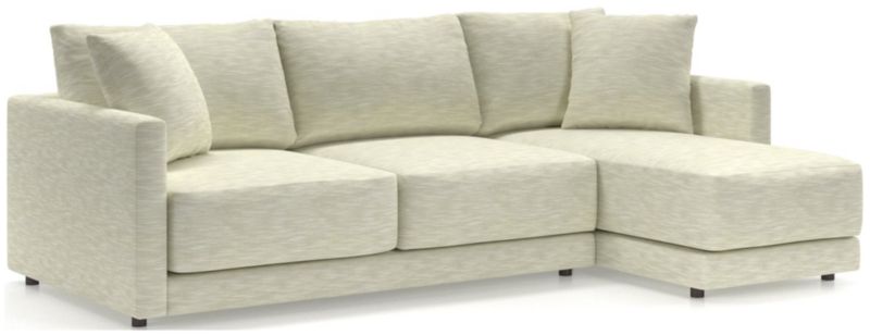 Gather Deep 2-Piece Apartment Sectional Sofa with Right-Arm Chaise - image 0 of 13