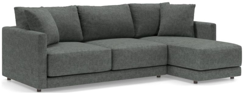 Gather Deep 2-Piece Apartment Sectional Sofa with Right-Arm Chaise - image 0 of 13