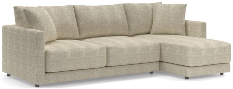 Gather Deep 2-Piece Apartment Sectional Sofa with Right-Arm Chaise - image 0 of 13