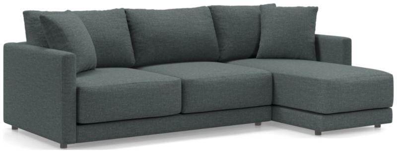 Gather Deep 2-Piece Apartment Sectional Sofa with Right-Arm Chaise - image 0 of 13