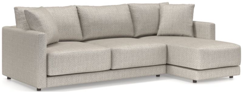 Gather Deep 2-Piece Apartment Sectional Sofa with Right-Arm Chaise - image 0 of 13