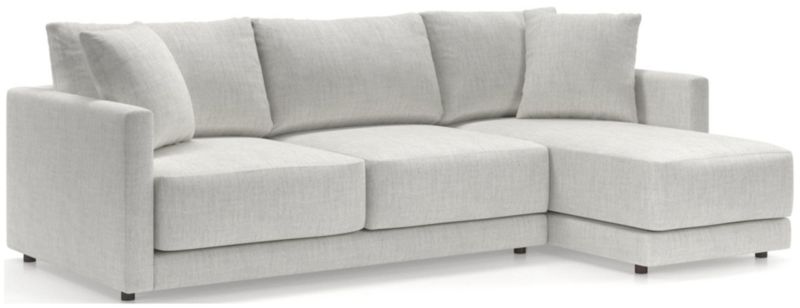 Gather Deep 2-Piece Apartment Sectional Sofa with Right-Arm Chaise - image 0 of 13